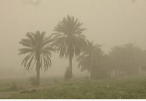 میزان گردوغبار در خوزستان کاهشی شد