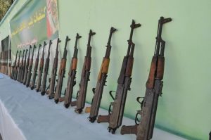 کشف ۱۰۰ قبضه سلاح غیرمجاز در خوزستان