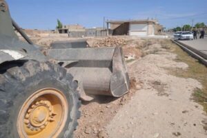 دستور دادستان گتوند برای قلع و قمع تصرفات غیرقانونی روستای شهرک پنجم